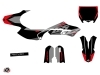 Yamaha 65 YZ Dirt Bike Skew Graphic Kit Red