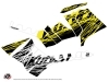 Polaris 550 Sportsman Forest ATV Eraser Fluo Graphic Kit Yellow