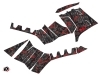 Polaris 550 Sportsman Forest ATV Camo Graphic Kit Black Red