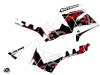 Polaris 850 Sportsman Forest ATV Visor Graphic Kit Red