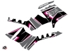 Polaris 550 Sportsman Forest ATV Vintage Graphic Kit Black Pink