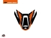 Graphic Kit Seat Cowl Moto Arkade KTM Black Orange