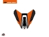 Graphic Kit Seat Cowl Moto Perform KTM Orange Black