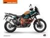 KTM 1290 Super Adventure R Street Bike Kontrol Graphic Kit Orange White