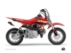 Honda 50 CRF Dirt Bike League Graphic Kit Gold