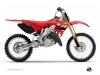 Honda 125 CR Dirt Bike League Graphic Kit Gold