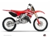 Kit Déco Moto Cross League Honda 125 CR Gris