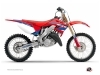 Honda 250 CR Dirt Bike League Graphic Kit Red