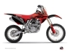 Kit Déco Moto Cross Nasting Honda 150R CRF Rouge Noir