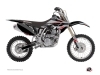 Kit Déco Moto Cross Nasting Honda 150R CRF Gris Rouge