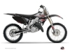 Kit Déco Moto Cross Nasting Honda 125 CR Gris Rouge