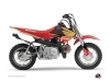 Kit Déco Moto Cross Wing Honda 50 CRF Gold