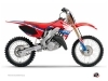 Kit Déco Moto Cross Wing Honda 125 CR Bleu