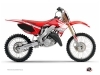 Honda 125 CR Dirt Bike Wing Graphic Kit Grey