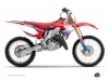 Kit Déco Moto Cross Wing Honda 250 CR Bleu