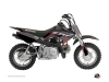 Kit Déco Moto Cross Dyna Honda 50 CRF Noir