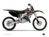 Kit Déco Moto Cross Dyna Honda 125 CR Noir