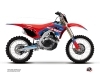 Honda 250 CRF Dirt Bike Dyna Graphic Kit Blue