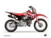 Kit Déco Moto Cross Rask Honda 110F CRF Noir