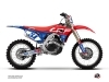 Honda 250 CRF Dirt Bike Rask Graphic Kit Blue