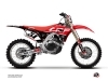 Kit Déco Moto Cross Rask Honda 250 CRF Noir