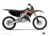 Honda 125 CR Dirt Bike Works Graphic Kit Black