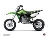 Kit Déco Moto Cross Claw Kawasaki 65 KX Vert