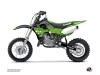 Kit Déco Moto Cross Claw Kawasaki 65 KX Noir