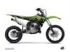 Kawasaki 85 KX Dirt Bike Live Graphic Kit Gold