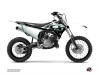 Kit Déco Moto Cross Live Kawasaki 100 KX Turquoise