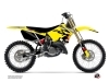 Suzuki 125 RM Dirt Bike Label Graphic Kit Black