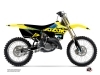 Suzuki 125 RM Dirt Bike Grade Graphic Kit Blue