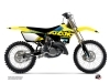 Kit Déco Moto Cross Grade Suzuki 250 RM Bleu