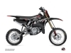 Kit Déco Moto Cross Skew Yamaha 65 YZ Rouge