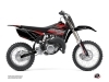 Yamaha 85 YZ Dirt Bike Outline Graphic Kit Red