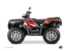 Polaris 850 Sportsman Forest ATV Stage Graphic Kit Red