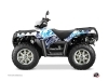 Kit Déco Quad Eraser Polaris 550 Sportsman Forest Bleu