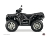 Polaris 550 Sportsman Forest ATV Zombies Dark Graphic Kit Black