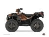 Polaris 850 Sportsman Forest ATV Spin Graphic Kit Brown