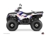 Polaris 450 Sportsman ATV Vintage Graphic Kit Blue