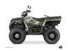 Polaris 450 Sportsman ATV Vintage Graphic Kit Green