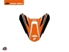 Kit Déco Capot de Selle Moto Slash KTM Orange Noir