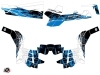 Polaris ACE 325-570-900 UTV Action Graphic Kit Blue