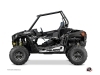 Polaris RZR 900 UTV Action Graphic Kit Black Grey