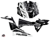 Polaris RZR 900 S UTV Action Graphic Kit Black Grey