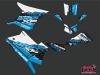 Polaris Scrambler 850-1000 XP ATV Action Graphic Kit Blue