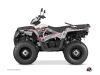 Kit Déco Quad Action Polaris 570 Sportsman Touring Gris Rouge