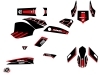 Kit Déco Moto Adventure Yamaha XTZ 1200 Super TENERE World Crosser Noir Rouge