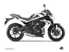 Kawasaki ER 6N Street Bike Airline Graphic Kit White