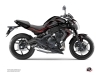 Kawasaki ER 6N Street Bike Airline Graphic Kit Black Red